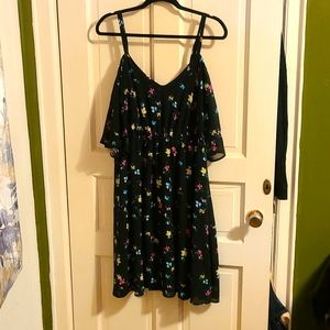 Torrid off the shoulder dress